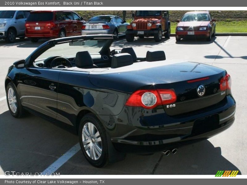 Black Uni / Titan Black 2010 Volkswagen Eos Komfort