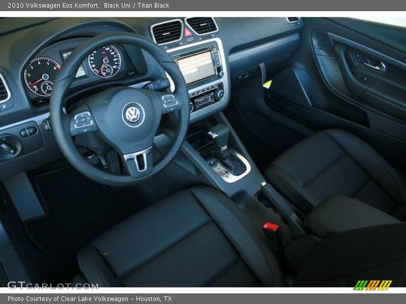 Black Uni / Titan Black 2010 Volkswagen Eos Komfort