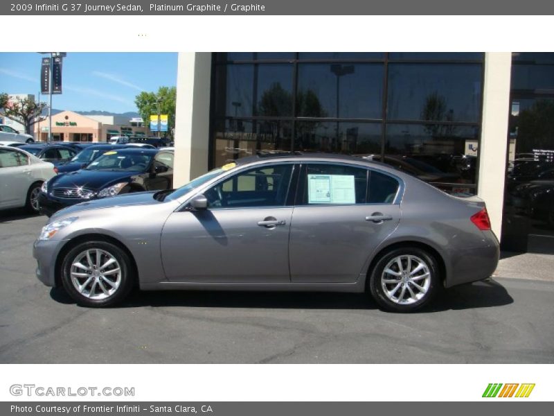 Platinum Graphite / Graphite 2009 Infiniti G 37 Journey Sedan