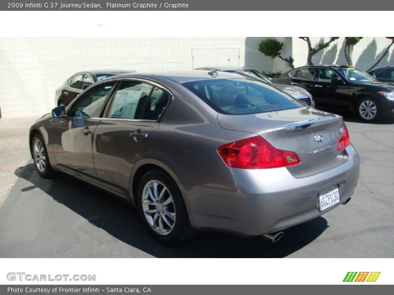 Platinum Graphite / Graphite 2009 Infiniti G 37 Journey Sedan
