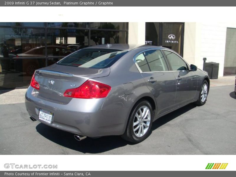 Platinum Graphite / Graphite 2009 Infiniti G 37 Journey Sedan
