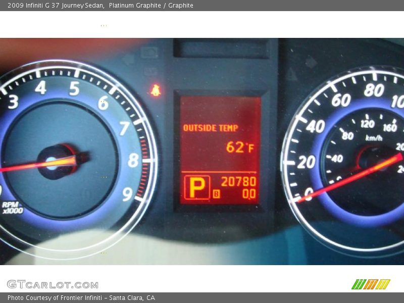 Platinum Graphite / Graphite 2009 Infiniti G 37 Journey Sedan