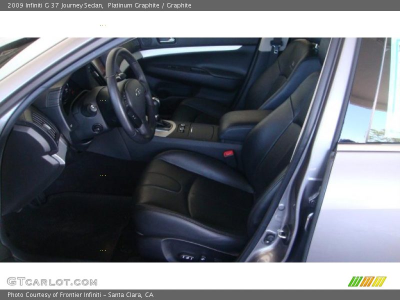 Platinum Graphite / Graphite 2009 Infiniti G 37 Journey Sedan