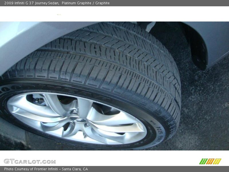 Platinum Graphite / Graphite 2009 Infiniti G 37 Journey Sedan