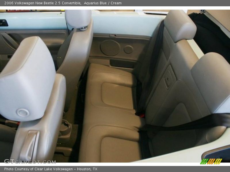 Aquarius Blue / Cream 2006 Volkswagen New Beetle 2.5 Convertible