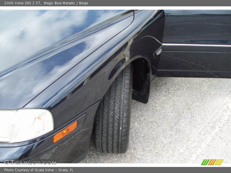 Magic Blue Metallic / Beige 2006 Volvo S80 2.5T