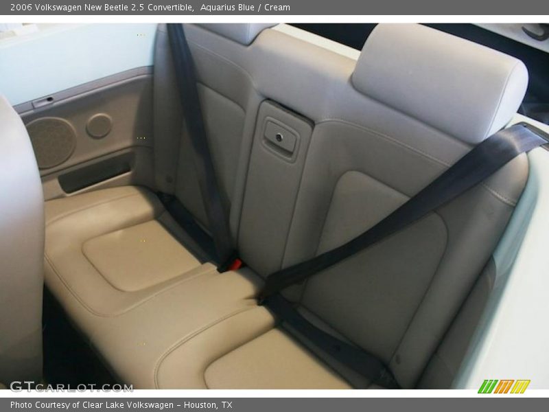 Aquarius Blue / Cream 2006 Volkswagen New Beetle 2.5 Convertible