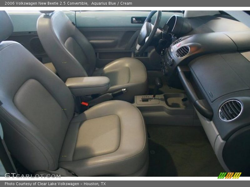 Aquarius Blue / Cream 2006 Volkswagen New Beetle 2.5 Convertible
