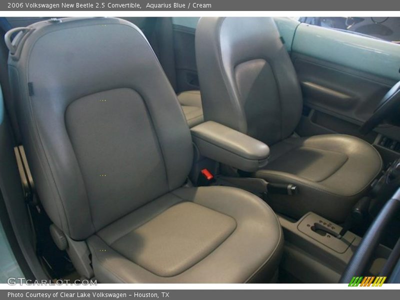 Aquarius Blue / Cream 2006 Volkswagen New Beetle 2.5 Convertible