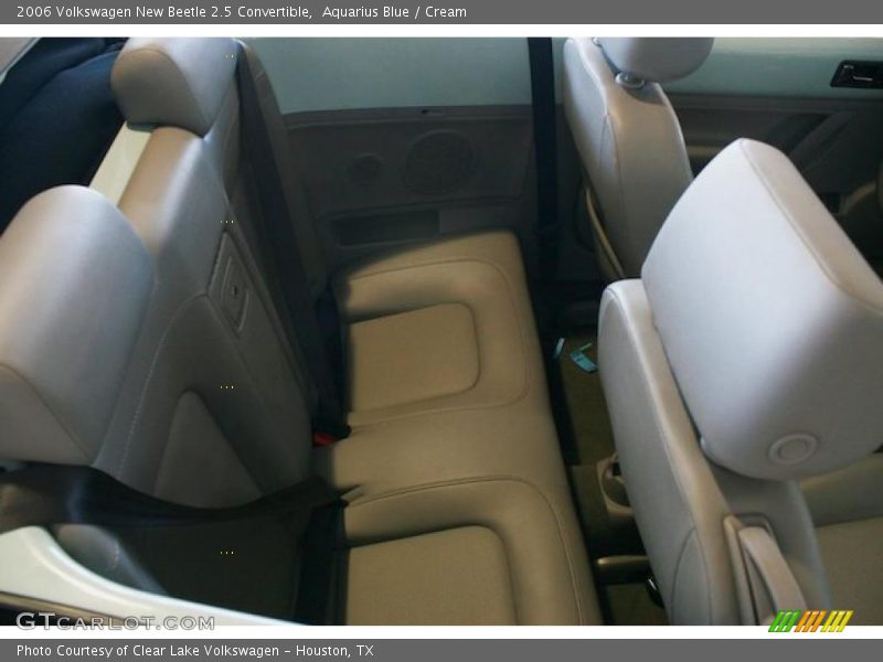 Aquarius Blue / Cream 2006 Volkswagen New Beetle 2.5 Convertible