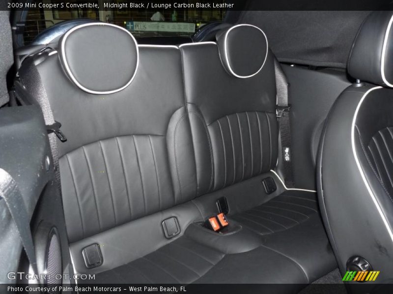 Midnight Black / Lounge Carbon Black Leather 2009 Mini Cooper S Convertible