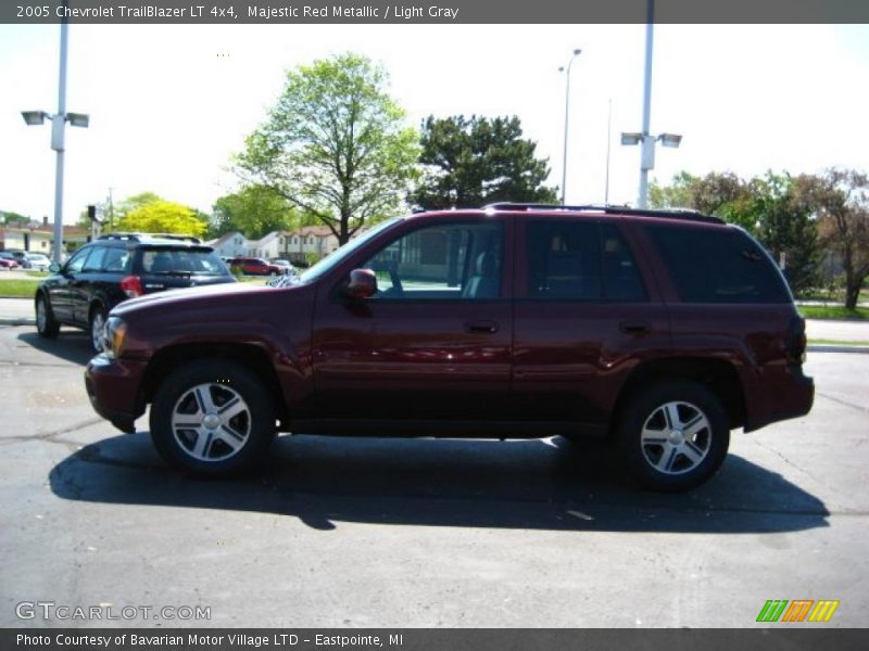 Majestic Red Metallic / Light Gray 2005 Chevrolet TrailBlazer LT 4x4