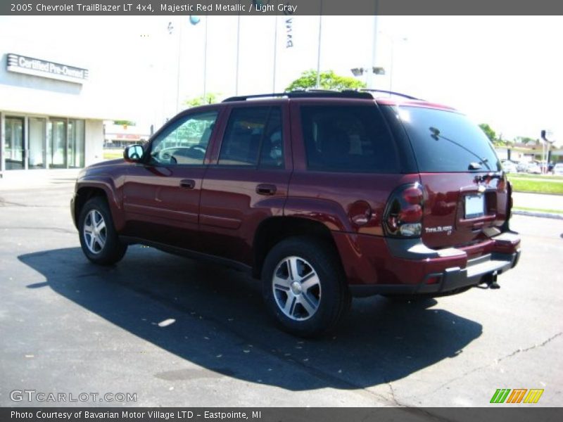 Majestic Red Metallic / Light Gray 2005 Chevrolet TrailBlazer LT 4x4