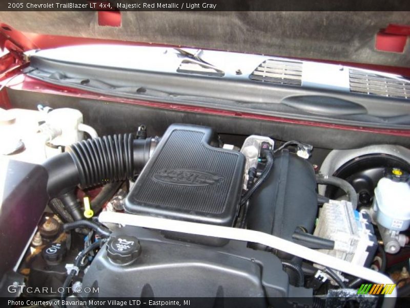Majestic Red Metallic / Light Gray 2005 Chevrolet TrailBlazer LT 4x4