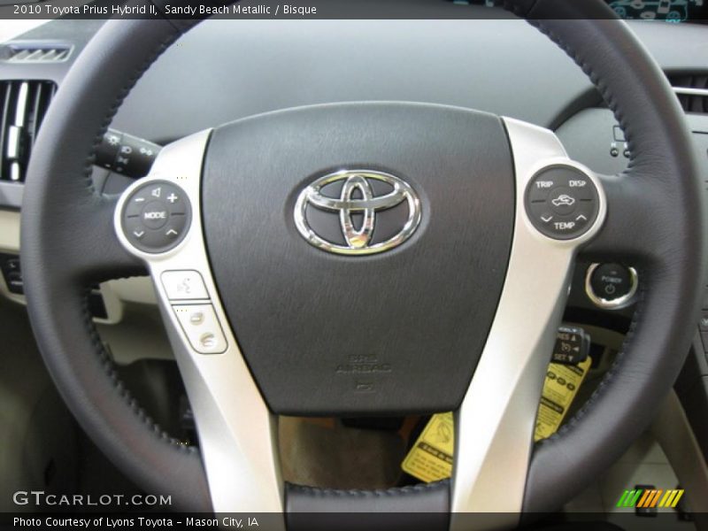Sandy Beach Metallic / Bisque 2010 Toyota Prius Hybrid II