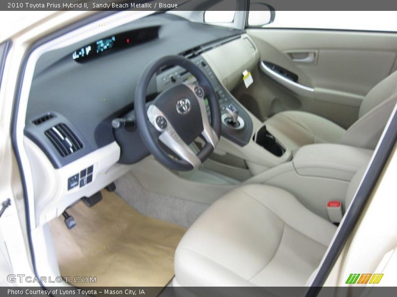 Sandy Beach Metallic / Bisque 2010 Toyota Prius Hybrid II