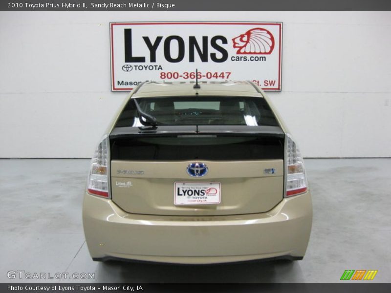 Sandy Beach Metallic / Bisque 2010 Toyota Prius Hybrid II
