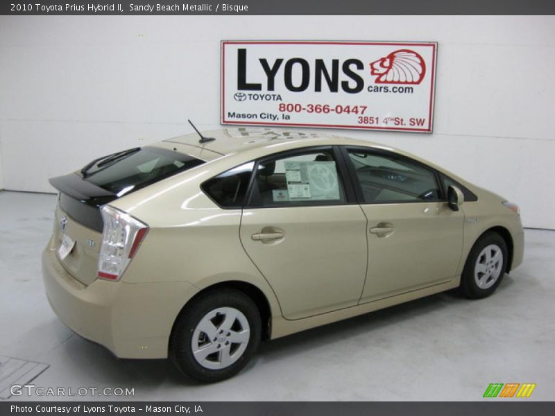 Sandy Beach Metallic / Bisque 2010 Toyota Prius Hybrid II