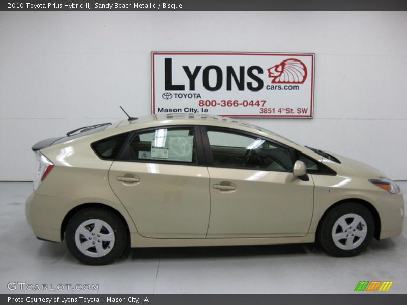 Sandy Beach Metallic / Bisque 2010 Toyota Prius Hybrid II