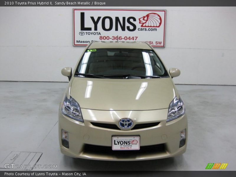 Sandy Beach Metallic / Bisque 2010 Toyota Prius Hybrid II