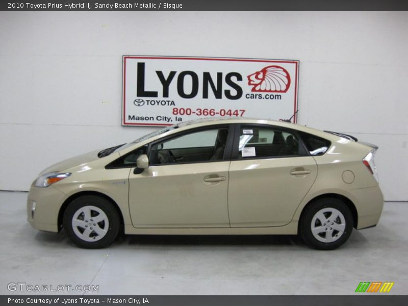 Sandy Beach Metallic / Bisque 2010 Toyota Prius Hybrid II