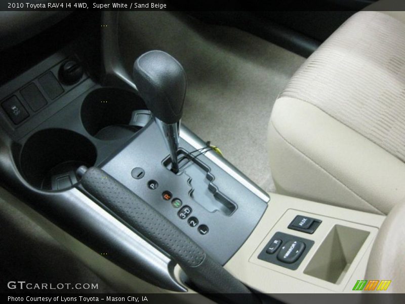 Super White / Sand Beige 2010 Toyota RAV4 I4 4WD