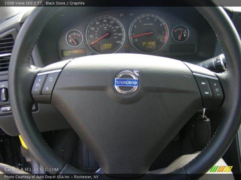 Black Stone / Graphite 2008 Volvo S60 2.5T