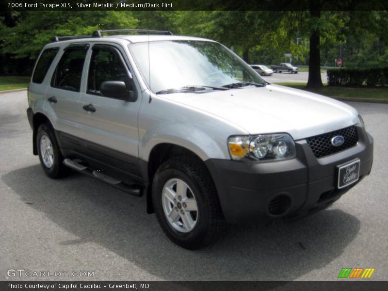Silver Metallic / Medium/Dark Flint 2006 Ford Escape XLS