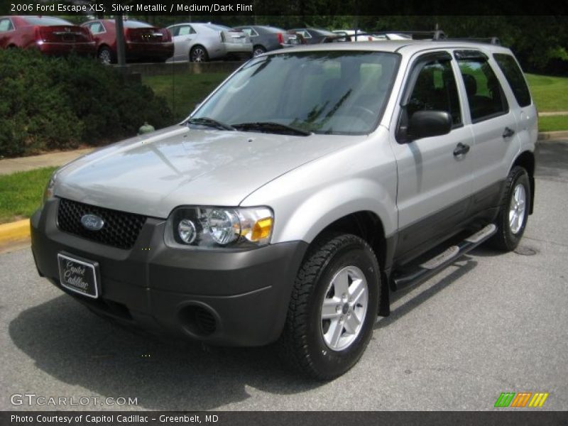 Silver Metallic / Medium/Dark Flint 2006 Ford Escape XLS