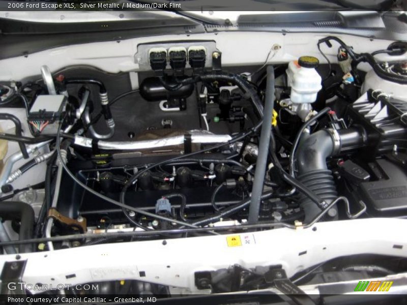 Silver Metallic / Medium/Dark Flint 2006 Ford Escape XLS
