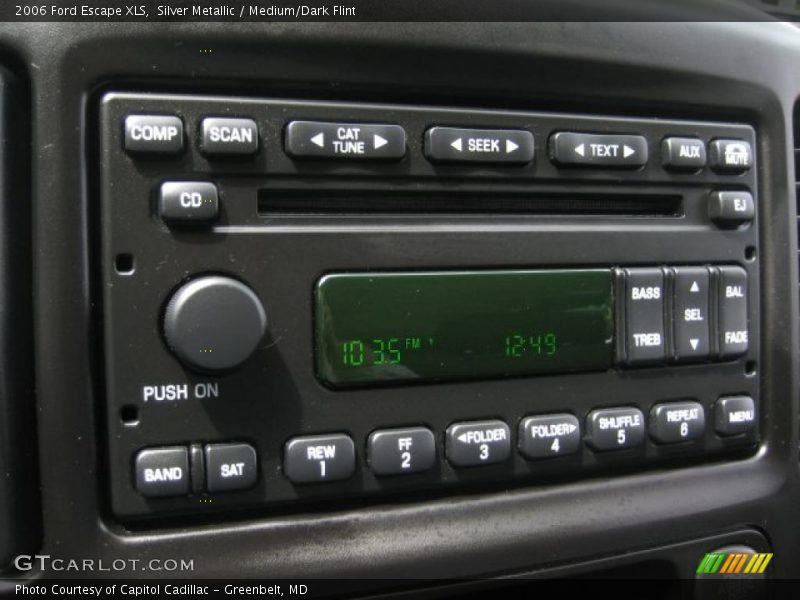 Silver Metallic / Medium/Dark Flint 2006 Ford Escape XLS