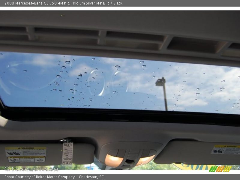 Iridium Silver Metallic / Black 2008 Mercedes-Benz GL 550 4Matic