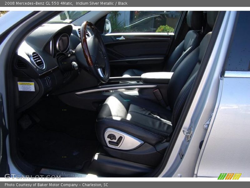 Iridium Silver Metallic / Black 2008 Mercedes-Benz GL 550 4Matic