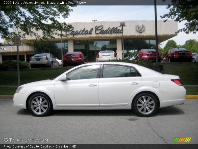 Blizzard White Pearl / Ivory 2007 Toyota Avalon Limited