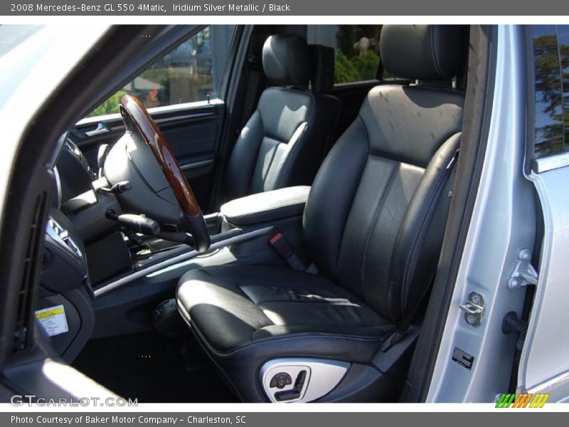 Iridium Silver Metallic / Black 2008 Mercedes-Benz GL 550 4Matic