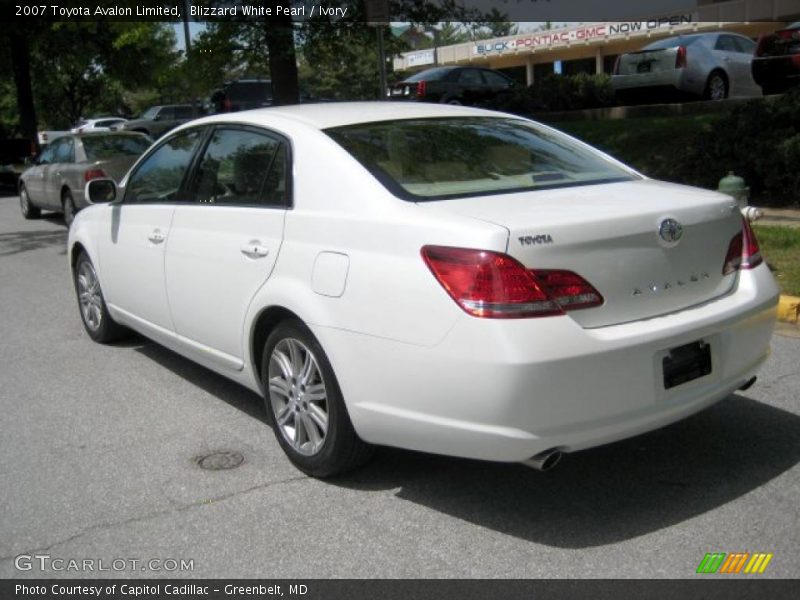 Blizzard White Pearl / Ivory 2007 Toyota Avalon Limited