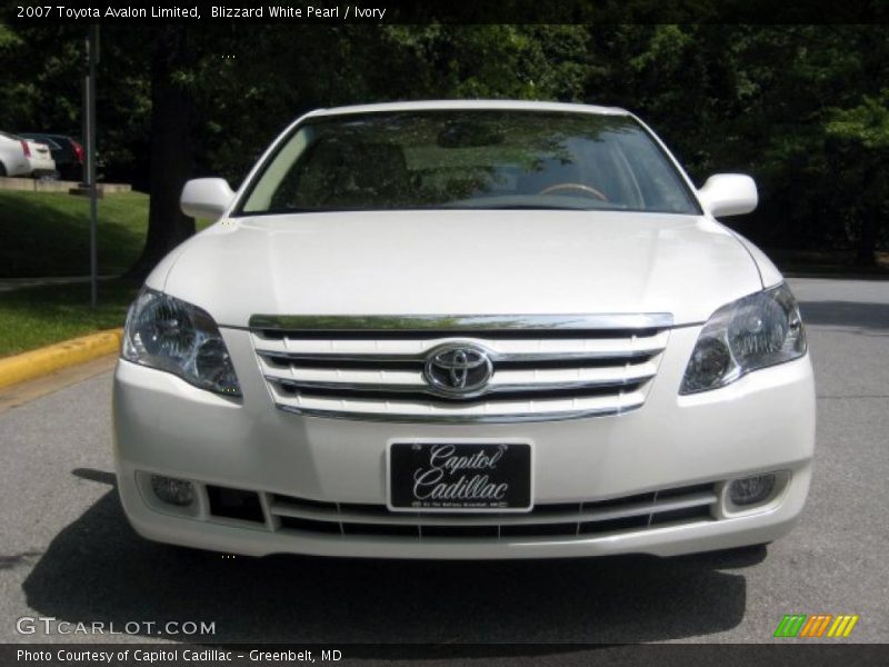 Blizzard White Pearl / Ivory 2007 Toyota Avalon Limited