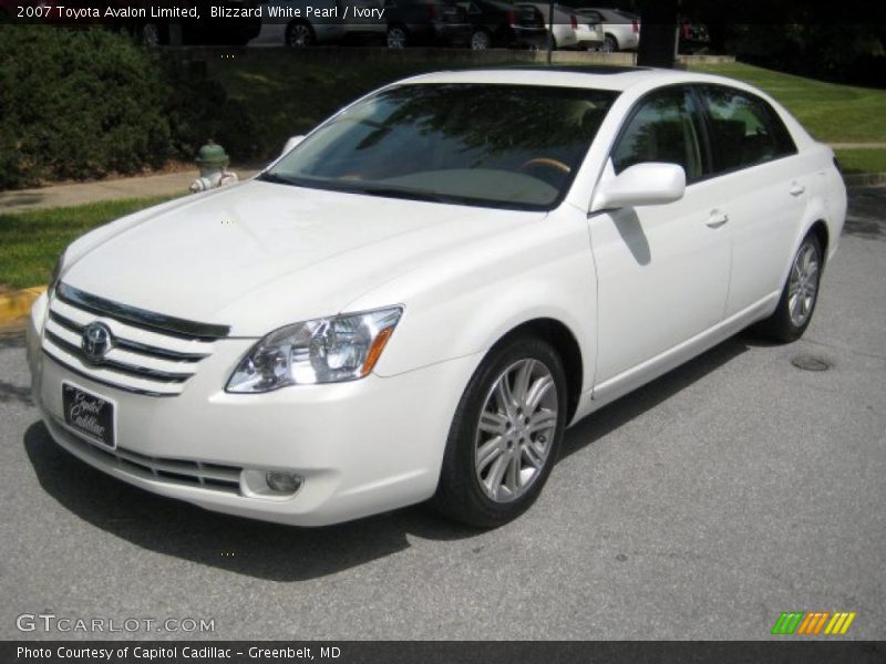 Blizzard White Pearl / Ivory 2007 Toyota Avalon Limited