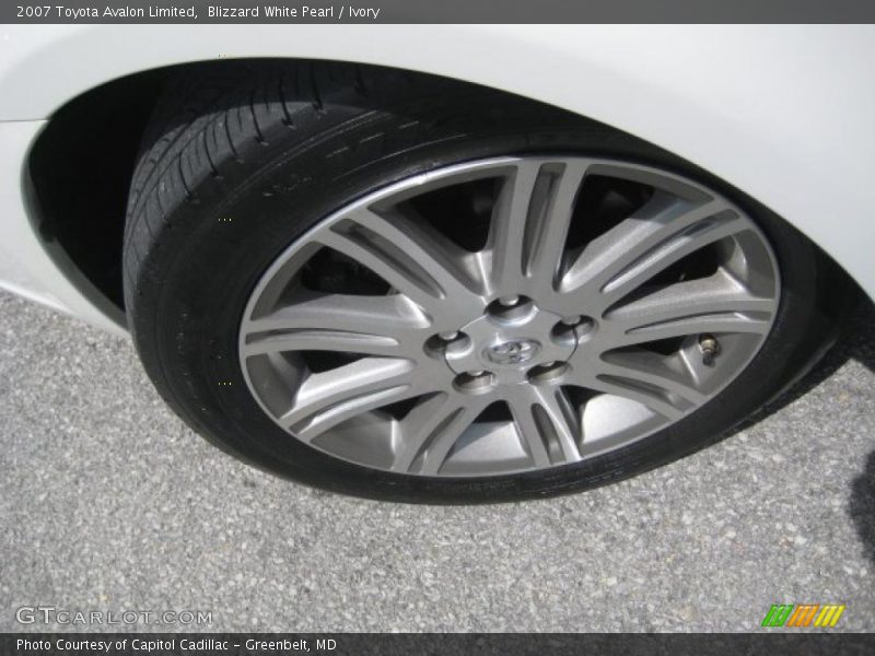 Blizzard White Pearl / Ivory 2007 Toyota Avalon Limited