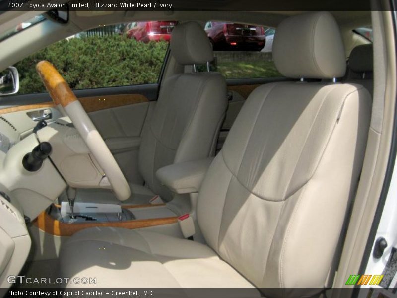 Blizzard White Pearl / Ivory 2007 Toyota Avalon Limited