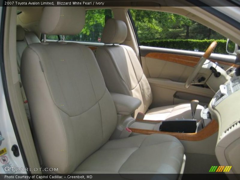 Blizzard White Pearl / Ivory 2007 Toyota Avalon Limited