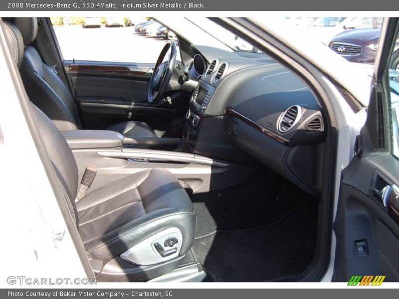 Iridium Silver Metallic / Black 2008 Mercedes-Benz GL 550 4Matic