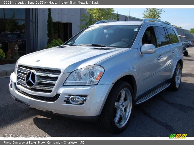 Iridium Silver Metallic / Black 2008 Mercedes-Benz GL 550 4Matic