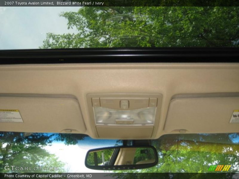 Blizzard White Pearl / Ivory 2007 Toyota Avalon Limited