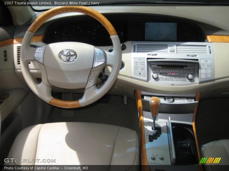 Blizzard White Pearl / Ivory 2007 Toyota Avalon Limited