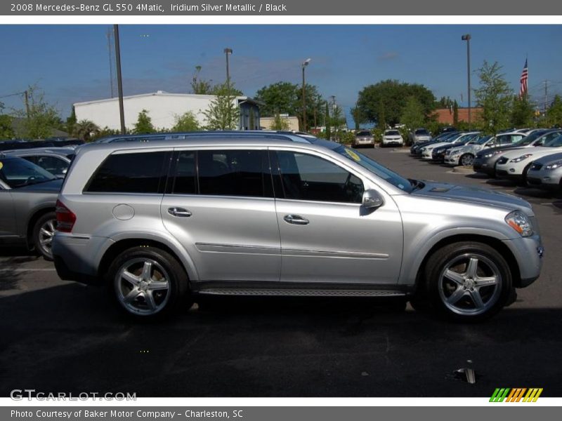 Iridium Silver Metallic / Black 2008 Mercedes-Benz GL 550 4Matic