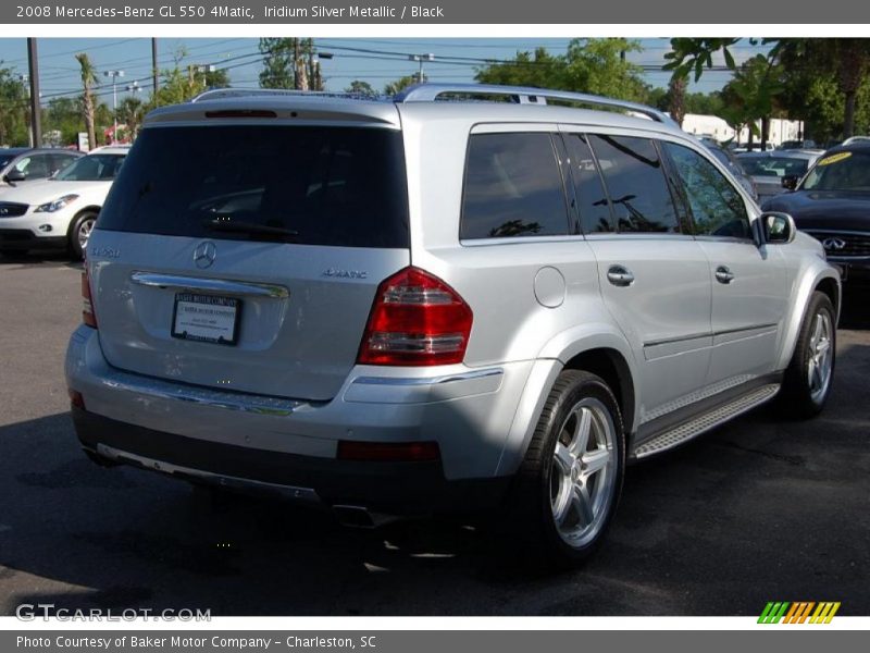 Iridium Silver Metallic / Black 2008 Mercedes-Benz GL 550 4Matic