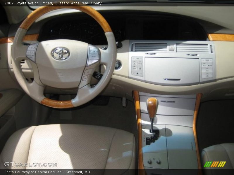 Blizzard White Pearl / Ivory 2007 Toyota Avalon Limited