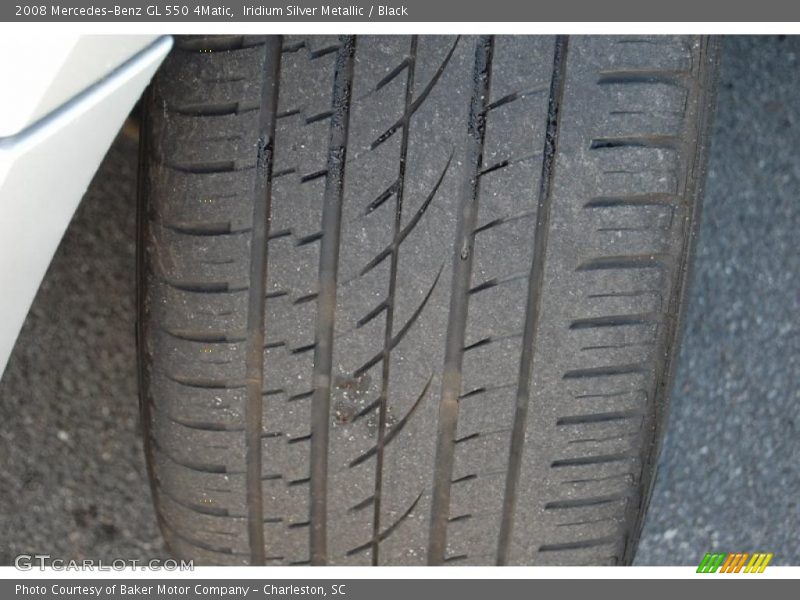 Iridium Silver Metallic / Black 2008 Mercedes-Benz GL 550 4Matic
