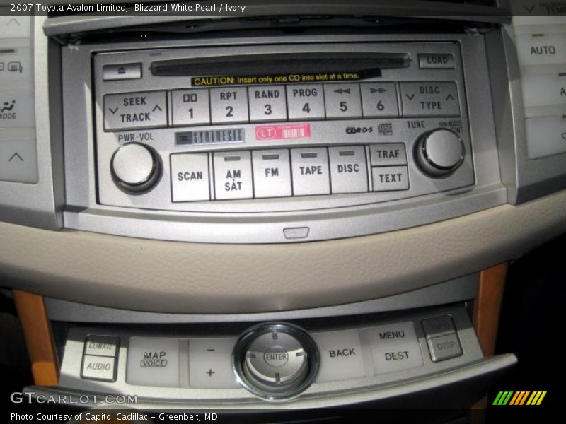 Blizzard White Pearl / Ivory 2007 Toyota Avalon Limited